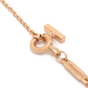 ティファニー Tiffany & Co Tスマイル ミニ ペンダント 62617721 ローズゴールド K18PG ネックレス ピンクゴールド Au750 Tiffany T smile
