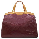 ルイヴィトン LOUIS VUITTON ブレアMM M91690 ルージュフォーヴィスト モノグラムヴェルニ 2WAYバッグ ゴールド金具 赤紫 ハンドバッグ ショルダー