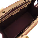 ルイヴィトン LOUIS VUITTON ブレアMM M91690 ルージュフォーヴィスト モノグラムヴェルニ 2WAYバッグ ゴールド金具 赤紫 ハンドバッグ ショルダー