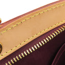 ルイヴィトン LOUIS VUITTON ブレアMM M91690 ルージュフォーヴィスト モノグラムヴェルニ 2WAYバッグ ゴールド金具 赤紫 ハンドバッグ ショルダー