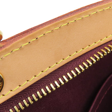 ルイヴィトン LOUIS VUITTON ブレアMM M91690 ルージュフォーヴィスト モノグラムヴェルニ 2WAYバッグ ゴールド金具 赤紫 ハンドバッグ ショルダー