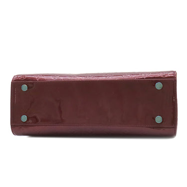 ルイヴィトン LOUIS VUITTON ブレアMM M91690 ルージュフォーヴィスト モノグラムヴェルニ 2WAYバッグ ゴールド金具 赤紫 ハンドバッグ ショルダー