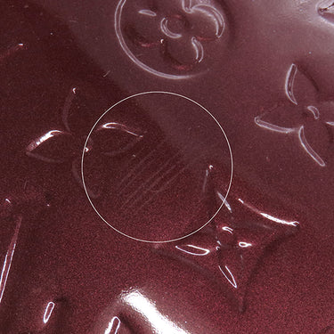 ルイヴィトン LOUIS VUITTON ブレアMM M91690 ルージュフォーヴィスト モノグラムヴェルニ 2WAYバッグ ゴールド金具 赤紫 ハンドバッグ ショルダー