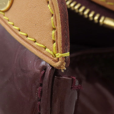ルイヴィトン LOUIS VUITTON ブレアMM M91690 ルージュフォーヴィスト モノグラムヴェルニ 2WAYバッグ ゴールド金具 赤紫 ハンドバッグ ショルダー