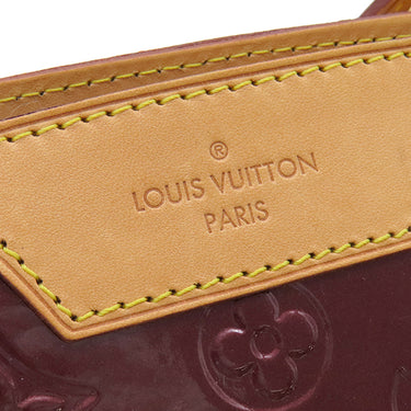 ルイヴィトン LOUIS VUITTON ブレアMM M91690 ルージュフォーヴィスト モノグラムヴェルニ 2WAYバッグ ゴールド金具 赤紫 ハンドバッグ ショルダー
