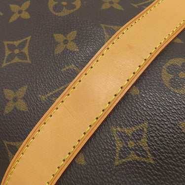 ルイヴィトン LOUIS VUITTON キーポル バンドリエール 55 M41414 モノグラム モノグラムキャンバス ボストンバッグ ゴールド金具 茶 鍵・パドロック欠品