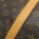 ルイヴィトン LOUIS VUITTON キーポル バンドリエール 55 M41414 モノグラム モノグラムキャンバス ボストンバッグ ゴールド金具 茶 鍵・パドロック欠品