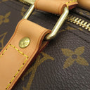 ルイヴィトン LOUIS VUITTON キーポル バンドリエール 55 M41414 モノグラム モノグラムキャンバス ボストンバッグ ゴールド金具 茶 鍵・パドロック欠品