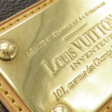 ルイヴィトン LOUIS VUITTON ガリエラGM M56381 モノグラム モノグラムキャンバス ショルダーバッグ ゴールド金具 ワンショルダー 肩掛け 茶