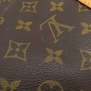 ルイヴィトン LOUIS VUITTON キーポル バンドリエール50 M41416 モノグラム モノグラムキャンバス ボストンバッグ ゴールド金具 茶 鍵・パドロック欠品