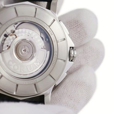 腕時計 コルム CORUM アドミラル レジェンド 42 クロノグラフ 984.113.20/0F03 AB12 自動巻き メンズ ブルーPVD デイト 信号旗 12角形