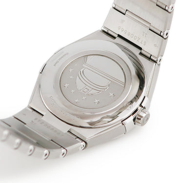 腕時計 オメガ OMEGA コンステレーション 131.10.36.60.01.001 クオーツ メンズ 新品同様 ブラック バー