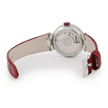 腕時計 ブルガリ BVLGARI ルチェア LVCEA 103618/LU33S 自動巻き レディース 新品同様品 純正ダイヤ シェル ラウンド