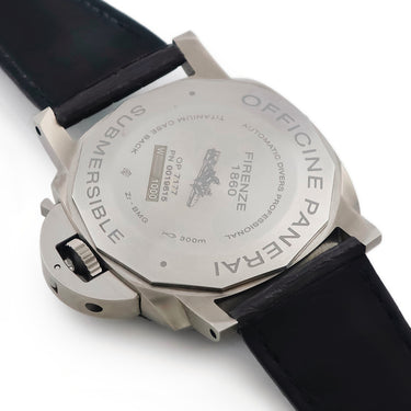 パネライ PANERAI サブマーシブル BMG-TECH 3デイズ PAM00799 W***/1000 自動巻き メンズ W番 黒 水色 限定