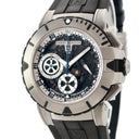 腕時計 ハリーウィンストン Harry Winston オーシャン ダイバー クロノグラフ 411/MCA44ZC.W2 自動巻き メンズ ブラック