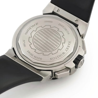 腕時計 ハリーウィンストン Harry Winston オーシャン ダイバー クロノグラフ 411/MCA44ZC.W2 自動巻き メンズ ブラック