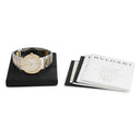 腕時計 ブルガリ BVLGARI ブルガリブルガリ BB 33 SG AUTO 自動巻き メンズ K18YG×SS コンビ ホワイト バー アラビア