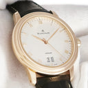 腕時計 ブランパン BLANCPAIN ヴィルレ ダブルウィンドウ 6850-3642-55 自動巻き メンズ K18RG無垢 ローマ ビッグデイト