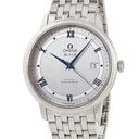 腕時計 オメガ OMEGA デ ヴィル プレステージ 424.10.40.20.02.001 自動巻き メンズ シルバー デイト ローマン ラウンド 39.5mm
