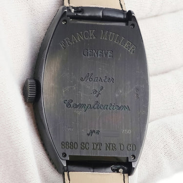 腕時計 フランクミュラー FRANCK MULLER トノウカーベックス アロンジェ 8880SCDTNRDCD 自動巻き メンズ 国内正規 K18WG無垢 純正ダイヤ レア