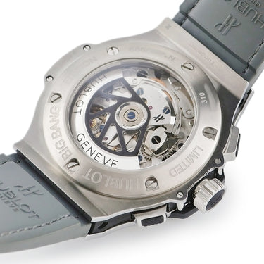 腕時計 ウブロ HUBLOT ビッグバン アエロバン タングステン 310.KX.1140.RX 自動巻き メンズ メーカーOH済 スケルトン 限定