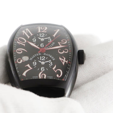 フランクミュラー FRANCK MULLER トノウカーベックス マスターバンカー デイト 8880 MB SC DT NR 自動巻き メンズ ブラック PVD