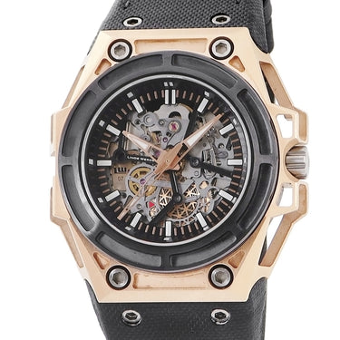 腕時計 リンデ ヴェルデリン LINDE WERDELIN スパイドライト ゴールド SLTGC2 自動巻き メンズ K18RG×TI スケルトン 限定