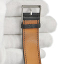 腕時計 エルメス HERMES カレ アッシュ T12.710 自動巻き メンズ ブラック アラビア スクエア