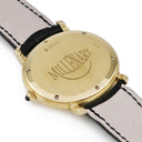 腕時計 オーデマピゲ AUDEMARS PIGUET ミレネリー 14908BA.OO.D001CR.02 自動巻き メンズ OH済 K18YG無垢 アイボリー ローマン デイト