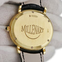 腕時計 オーデマピゲ AUDEMARS PIGUET ミレネリー 14908BA.OO.D001CR.02 自動巻き メンズ OH済 K18YG無垢 アイボリー ローマン デイト