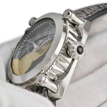 腕時計 セイコー SEIKO ガランテ ダズル スプリングドライブ SBLA103 5R66-0BH0 自動巻き メンズ 傷 ローマン 円柱 パワーリザーブ