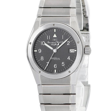 腕時計 IWC IWC インヂュニア クオーツ メンズ メーカーOH済 インジュニア ブラック