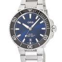腕時計 オリス ORIS アクイス デイト 01 733 7732 4135 自動巻き メンズ ブルー バー