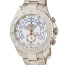 腕時計 ロレックス ROLEX ヨットマスター2 116689 M番 自動巻き メンズ M番 K18WG無垢 ホワイト ベンツ針 レガッタクロノグラフ