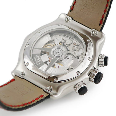 腕時計 エベル Ebel 1911 BTR クロノグラフ 9137L73 5335145RS 自動巻き メンズ OH済み ブラック デイト スモセコ タキメーター