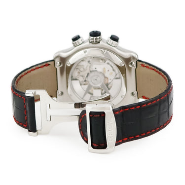 腕時計 エベル Ebel 1911 BTR クロノグラフ 9137L73 5335145RS 自動巻き メンズ OH済み ブラック デイト スモセコ タキメーター