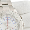 腕時計 ロレックス ROLEX ヨットマスター2 116689 M番 自動巻き メンズ M番 K18WG無垢製 白 レガッタクロノグラフ