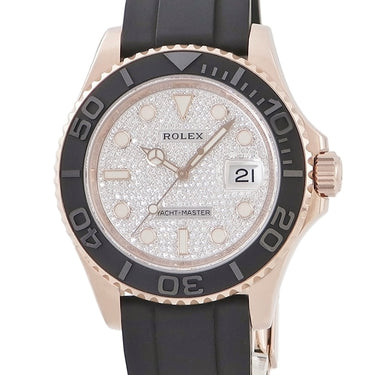 腕時計 ロレックス ROLEX ヨットマスター 40 126655 ランダム番 自動巻き メンズ K18エバーローズゴールド 純正ダイヤ ランダム番 パヴェ