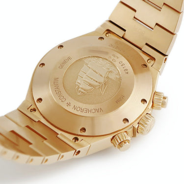 ヴァシュロン・コンスタンタン VACHERON CONSTANTIN オーヴァーシーズ クロノ 49150/B01R-9454 自動巻き メンズ K18PG無垢 オーバーシーズ