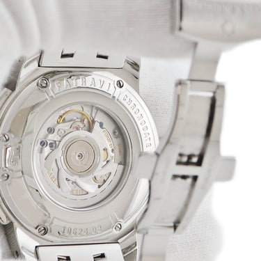 腕時計 カール F ブヘラ Carl F. Bucherer パトラビ クロノデイト 00.10624.08.53.21 自動巻き メンズ ブルー アニュアルカレンダー