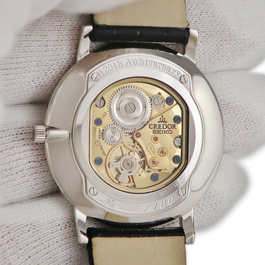 腕時計 セイコー SEIKO クレドール UTD 創業120周年記念モデル GBAQ987 6870-0010 手巻き メンズ K18WG ウルトラシンドレス 限定