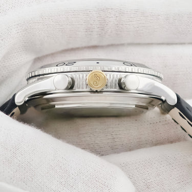 腕時計 ブレゲ BREGUET タイプXX アエロナバル 3800ST/92/3W6 自動巻き メンズ ブラック 初期型 フライバッククロノ 金リューズ 希少