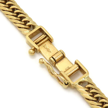 喜平 KIHEI K18 18金 55cm 33.4g 8面 トリプル イエローゴールド K18YG ネックレス 造幣局検定マーク ※ショッピングローン対応していません