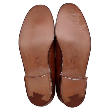 ジョンロブ John Lobb 310 LOPEZ ロペス ブラウン レザー ＃8E ローファー 革靴 本革 茶