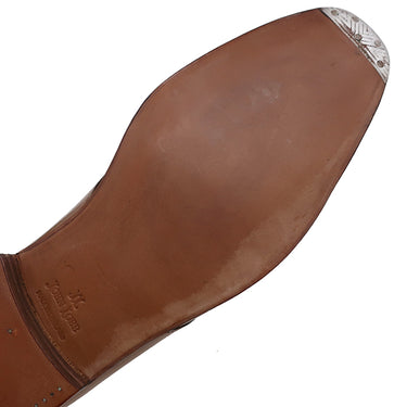 ジョンロブ John Lobb MAMBO マンボ #4596 ブラウン レザー ＃6 1/2E ローファー 革靴 本革 茶