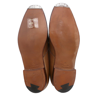 ジョンロブ John Lobb MAMBO マンボ #4596 ブラウン レザー ＃6 1/2E ローファー 革靴 本革 茶