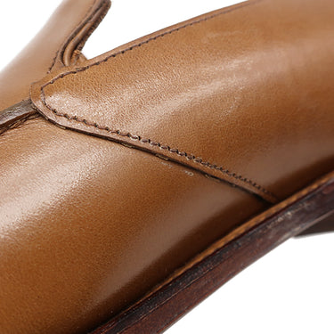 ジョンロブ John Lobb MAMBO マンボ #4596 ブラウン レザー ＃6 1/2E ローファー 革靴 本革 茶