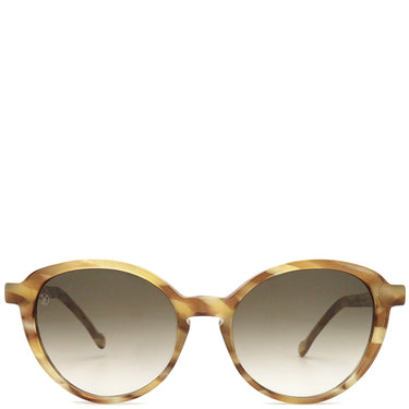 ルイヴィトン LOUIS VUITTON アヴァ 54□19 Z0807E ライトブラウン プラスチック サングラス ゴールド金具 ベージュ ボストン グラデーションレンズ