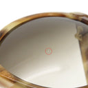 ルイヴィトン LOUIS VUITTON アヴァ 54□19 Z0807E ライトブラウン プラスチック サングラス ゴールド金具 ベージュ ボストン グラデーションレンズ