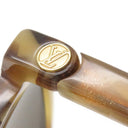 ルイヴィトン LOUIS VUITTON アヴァ 54□19 Z0807E ライトブラウン プラスチック サングラス ゴールド金具 ベージュ ボストン グラデーションレンズ